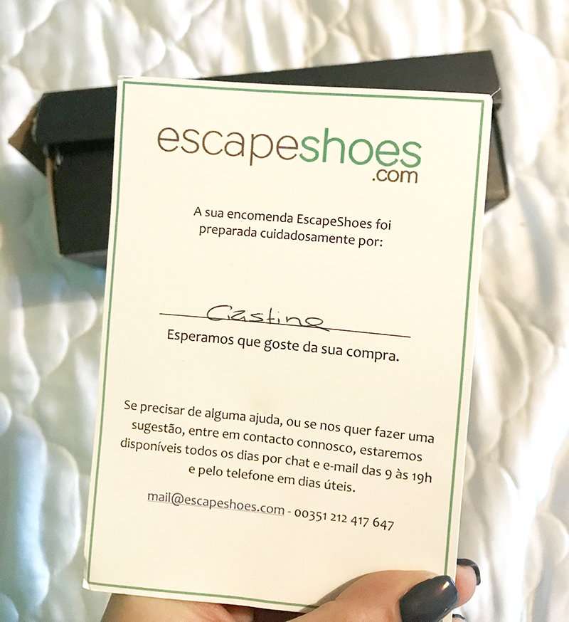 escape shoes a cachopa blog review