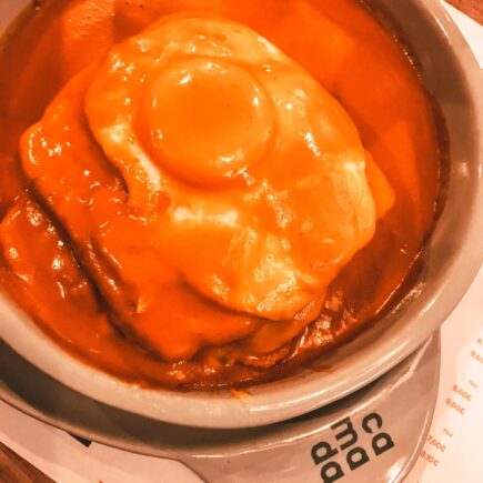 Francesinha em Braga
