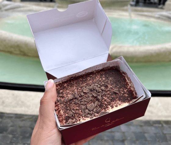 Tiramissu visitar Roma
